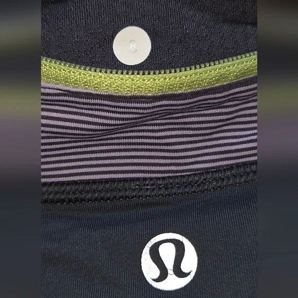 lululemon athletica Women's Capris in Black and Gray - Picture 12 of 16